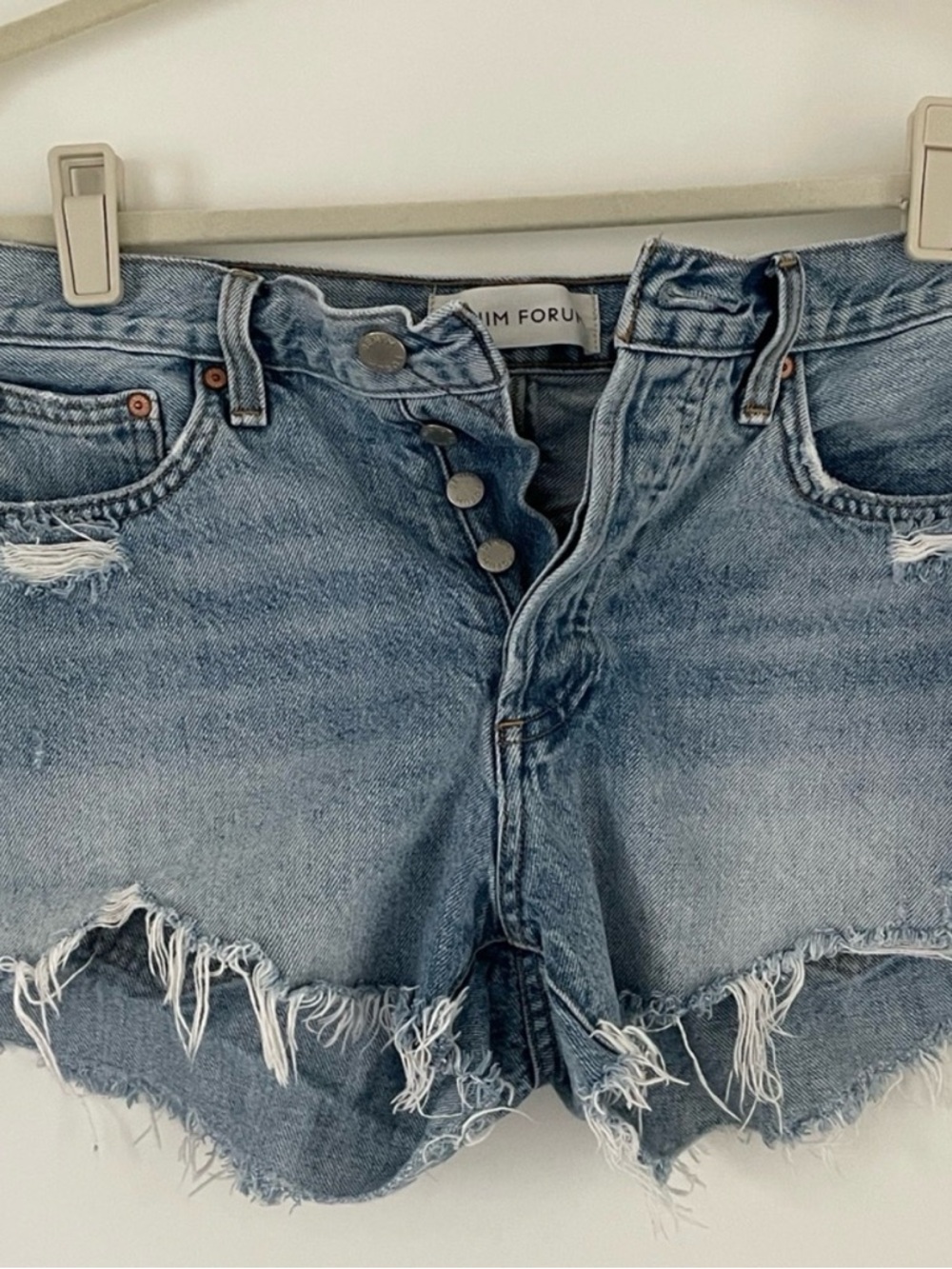 Aritzia Denim Forum The Ex-Boyfriend Short Size 26